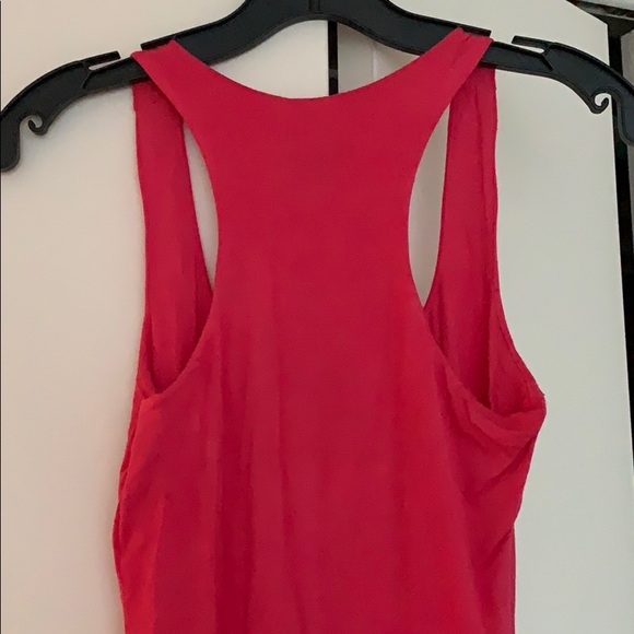 Bloomingdale’s Pink Racerback Dress - Picture 2 of 4